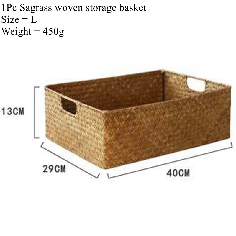 PraticCoastal Seagrass Storage Baskets