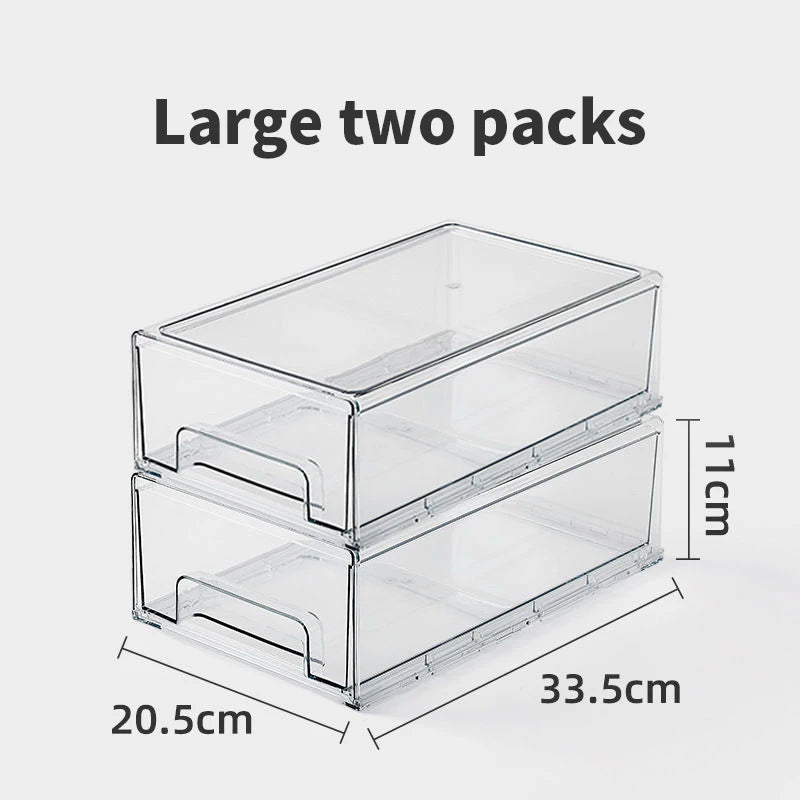 CrystalStack™ Bathroom Organiser Drawers