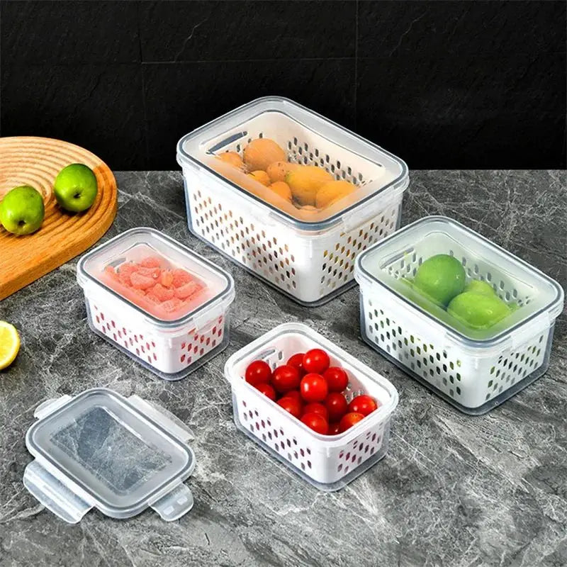 CrystalFresh™ Fridge Organizers