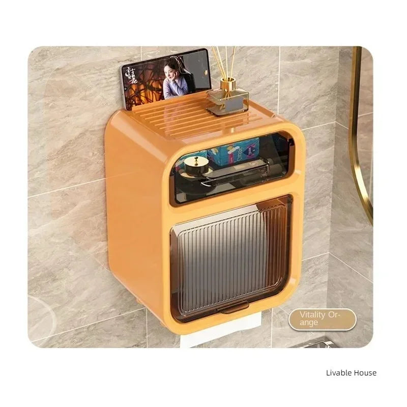 EleganceVault™ Multi-Storage Toilet Organiser