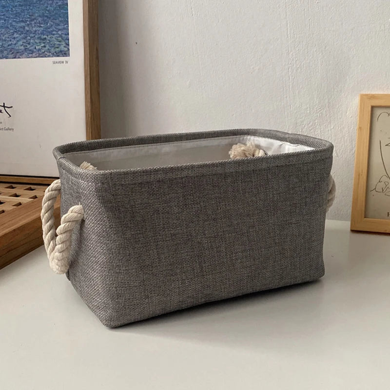 PraticNautical Rope Handle Storage Baskets