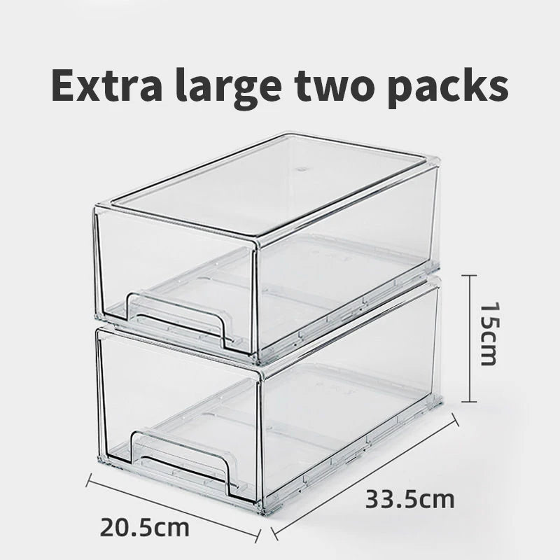 CrystalStack™ Bathroom Organiser Drawers