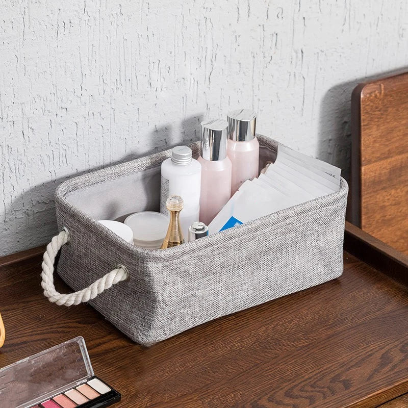 PraticNautical Rope Handle Storage Baskets