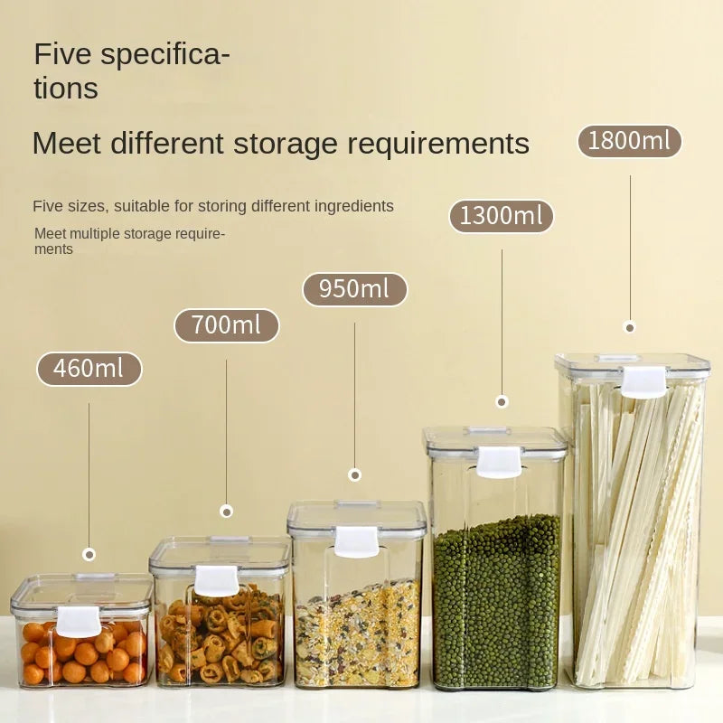 CrystalSeal™ Airtight Food Storage Set
