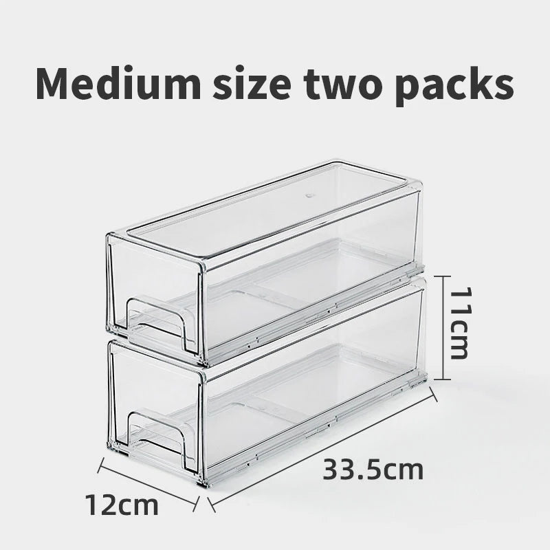 CrystalStack™ Bathroom Organiser Drawers