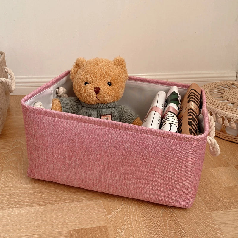 PraticNautical Rope Handle Storage Baskets